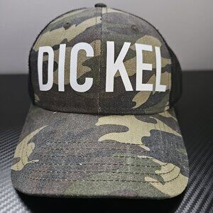 George Dickel Tennessee Whiskey Snapback Camouflage Trucker Mesh Back Hat